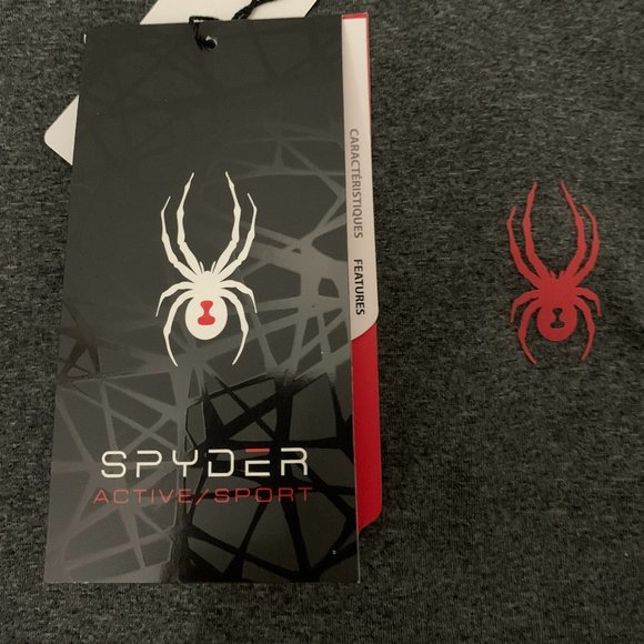 NWT SPYDER Active Sport Long Sleeve ProWeb Base Layer Pullover Shirt SIze M - Picture 6 of 11